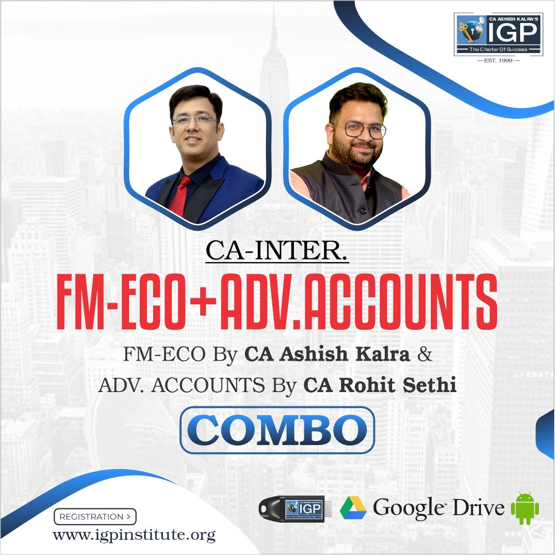 CA Inter Group 2 (FM ECO & Adv Account) Combo